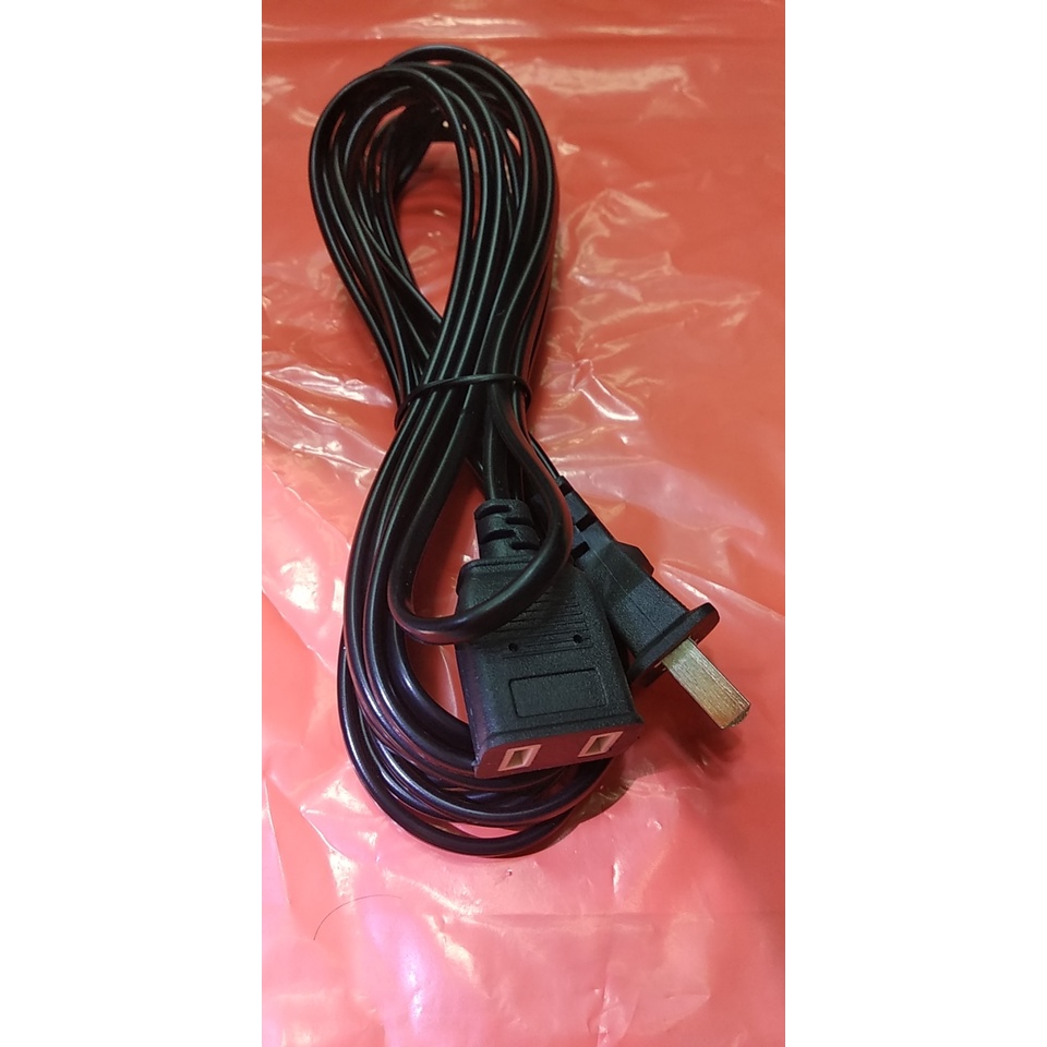 power cord extension male Extension cord 2 pin Dual Portable Extension