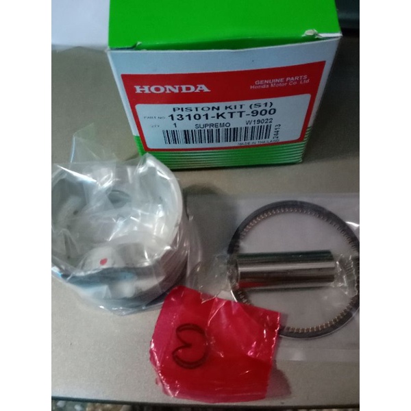 Honda PISTON KIT for(SUPREMO STD) no.13101KTT900 genuine Thailand Shopee Philippines