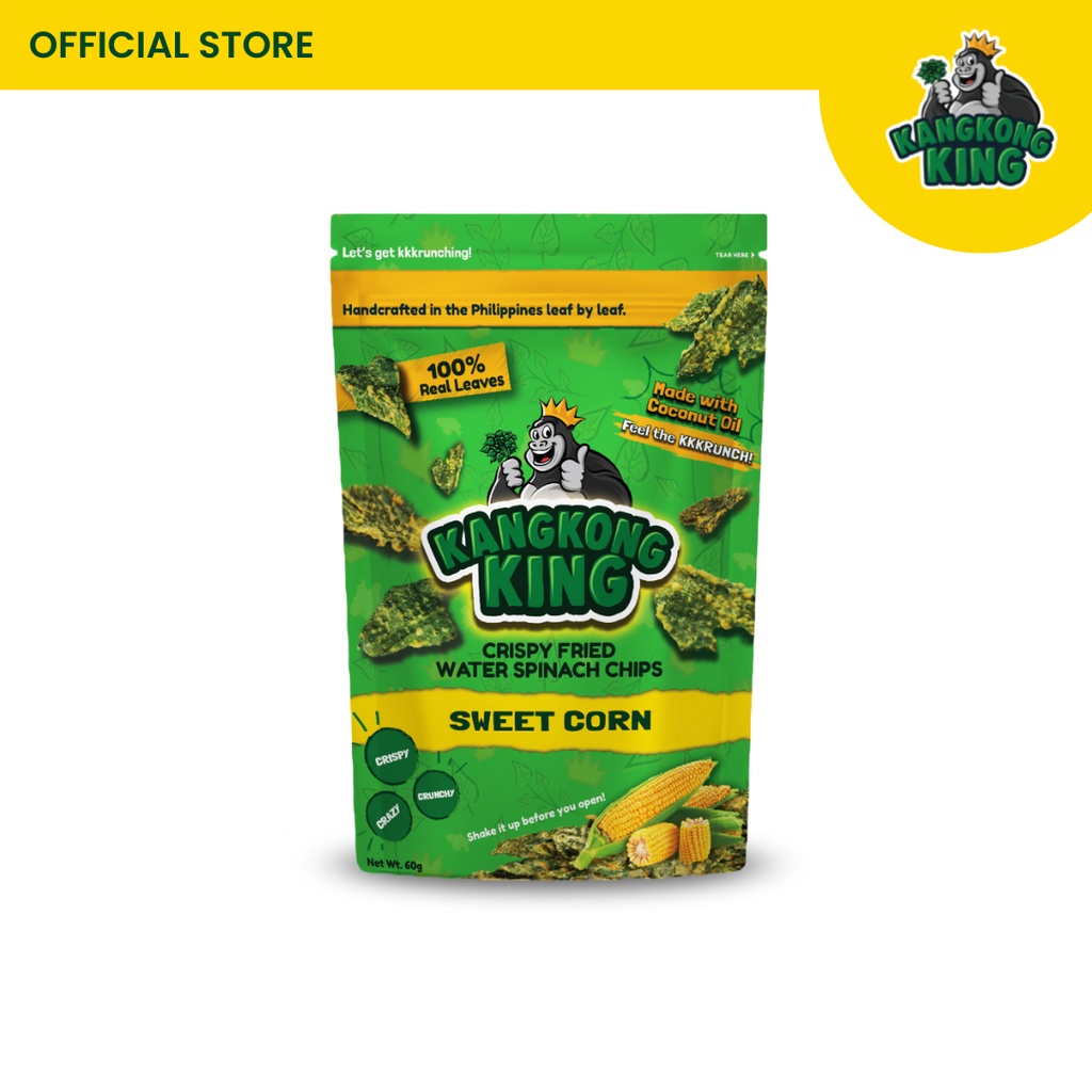 Kangkong Chips by Kangkong King Sweet Corn Flavor Shopee Philippines