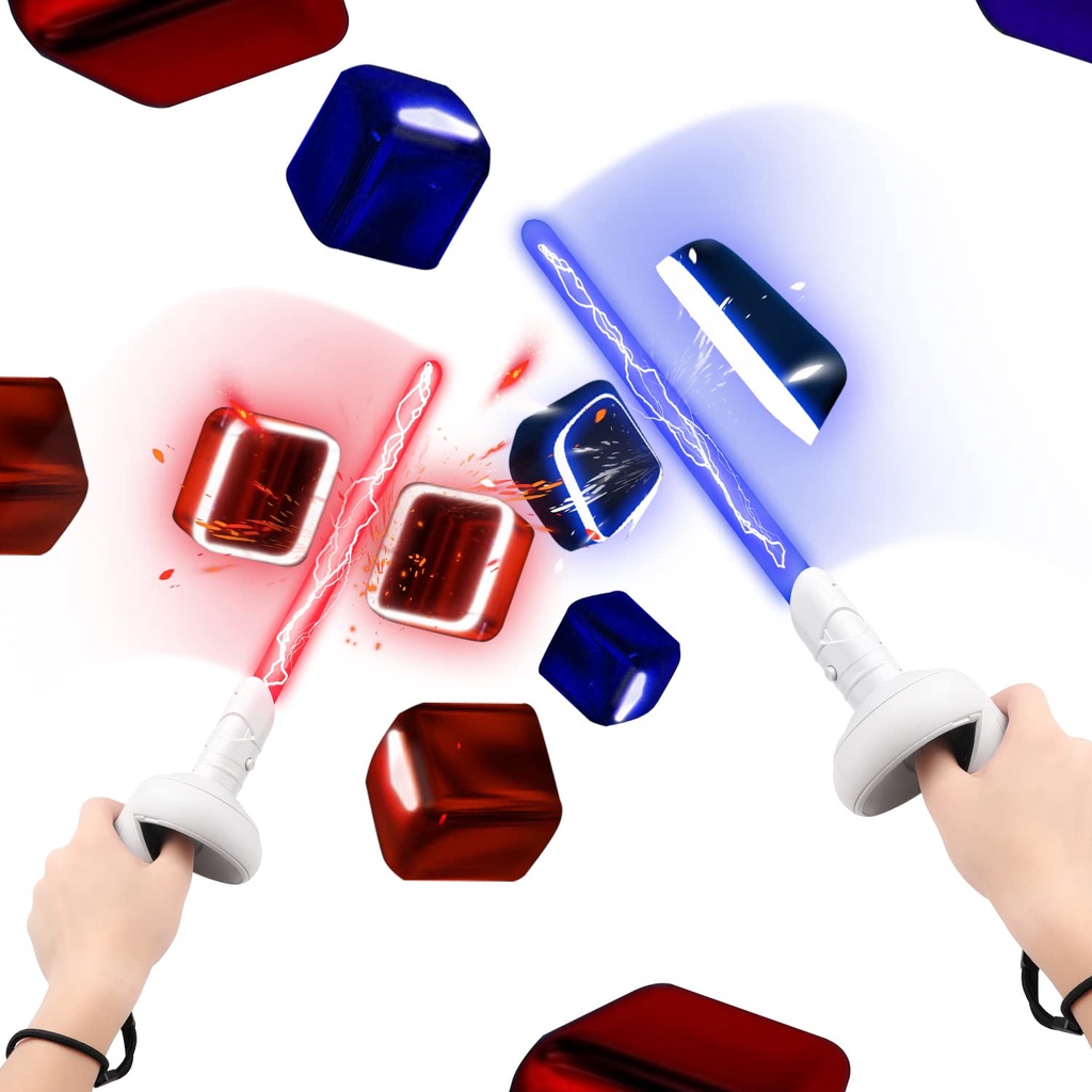 Beat Saber Sword for Oculus Quest 2 Accessories, Birthday Christmas