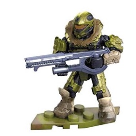 Mega Construx HALO Spartan Recon Armor mini-figure / Color-Metallic ...