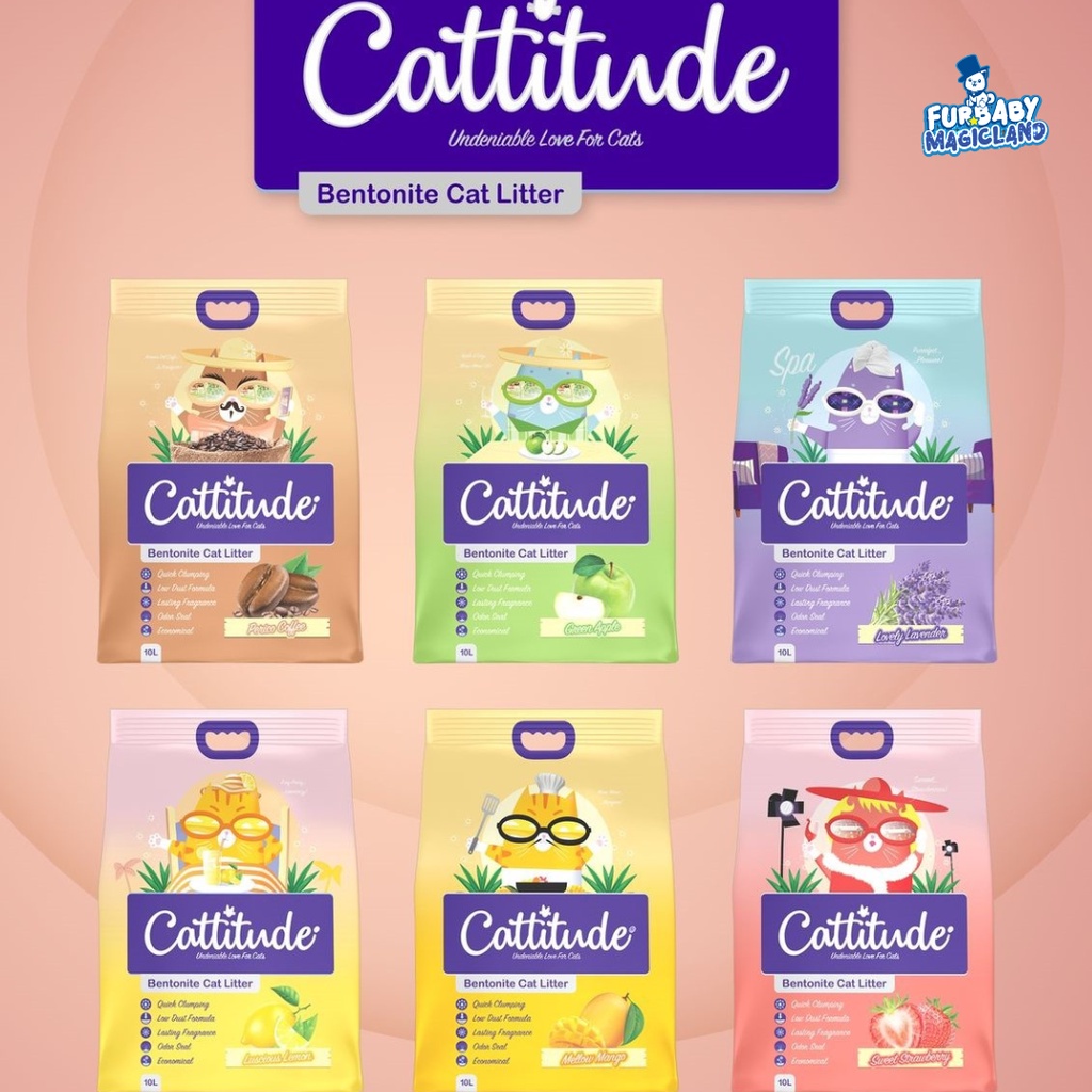 Cattitude Premium Cat Litter 10L Shopee Philippines
