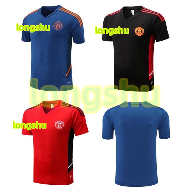 2022 2023 Man U blue red black soccer jersey football clothes shirt SXXL Shopee Philippines