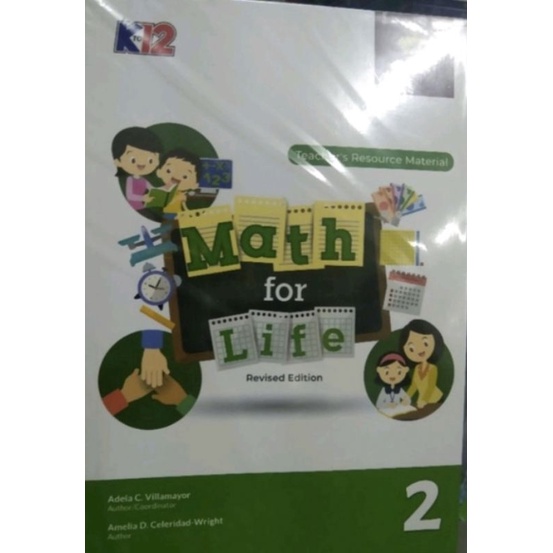 MATH FOR LIFE GRADE 1,2,3,4,5,6 TEACHER'S RESOURCE MATERIAL ( PER BOOK