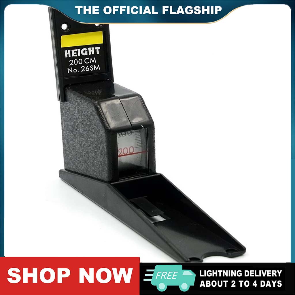 2m stadiometer Wall Mounted Height Meter Growth Ruler Body Height Rod ...