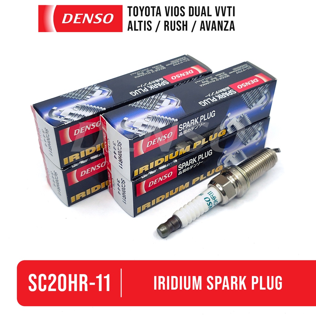 Denso SC20HR11 Iridium Spark plug for Toyota Vios Altis Avanza Rush