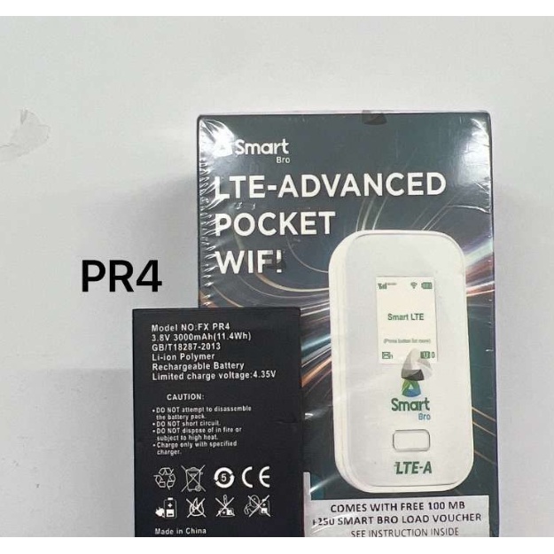 High Quality Replacement Battery Smart Bro Pocket Wifi FX PR4 fxpr4