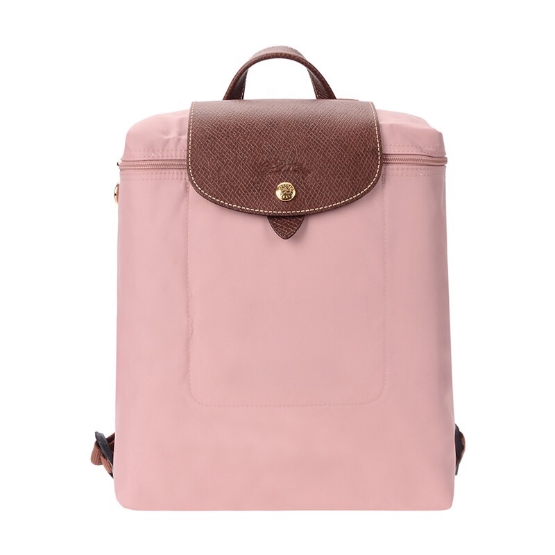 Longchamp backpack pink best sale