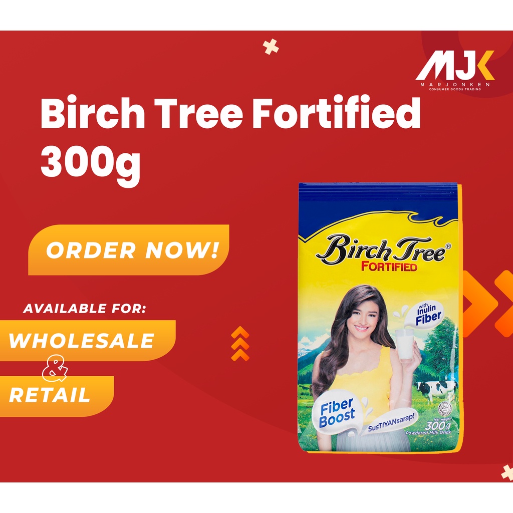 BIRCH TREE FORTIFIED POWDERED MILK 300g Shopee Philippines