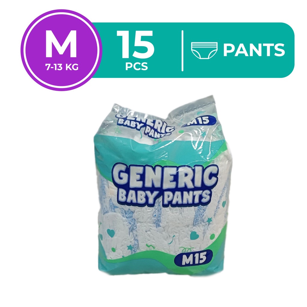 Generic Baby Diaper Pants Medium 15s Shopee Philippines