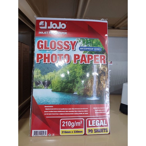photopaper glossy legal size 210gsm Shopee Philippines