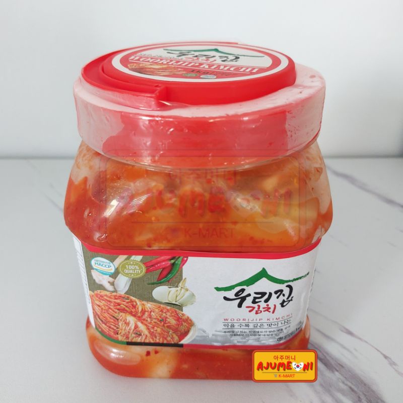 Woorijip Kimchi 500g / 1kg in Jar (MAX 2 JARS) Shopee Philippines