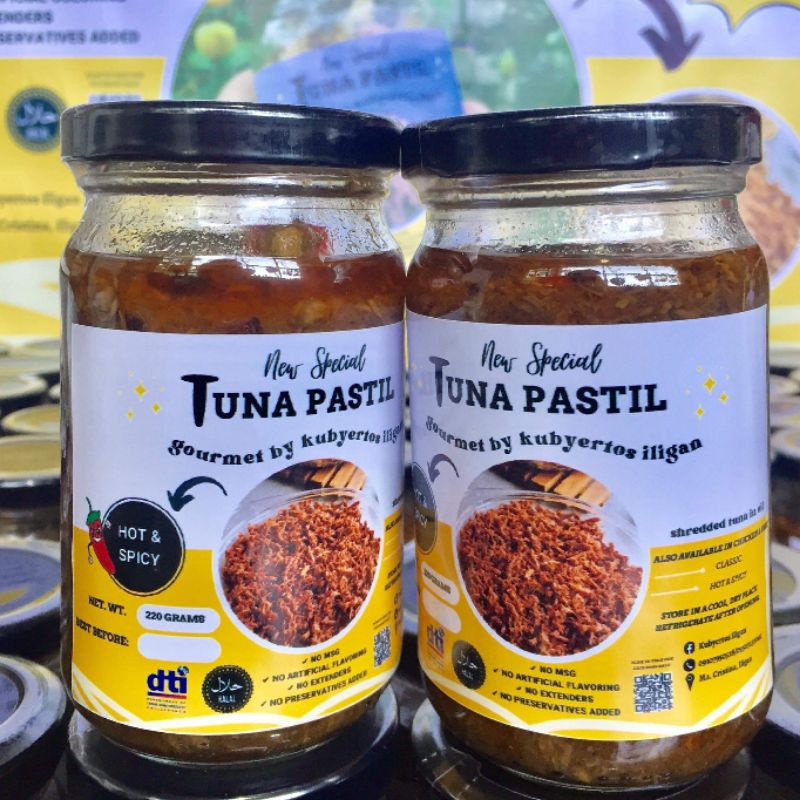 Tuna Pastil in a Jar (Hot & Spicy) Shopee Philippines