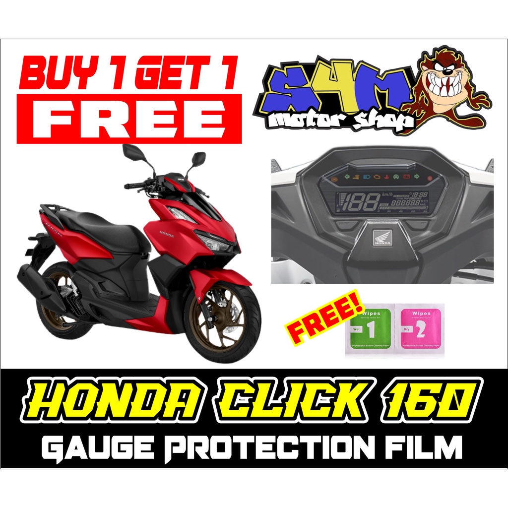 BUY 1 TAKE 1 HONDA CLICK 160i Gauge Protection Film (BUY 1 TAKE 1 ...