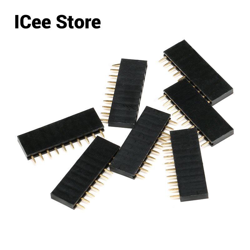 10Pcs Single Row Pin Pitch 2.54mm Connector 2Pin 3Pin 4Pin 5Pin 6Pin ...