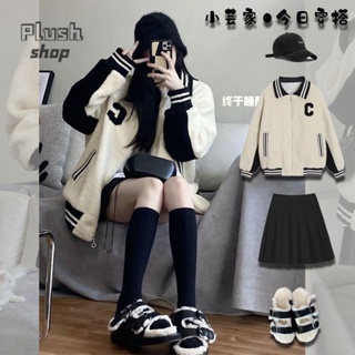 2022 Small suit female Korean style jacket + pleated skirt two-piece preppy  suit
