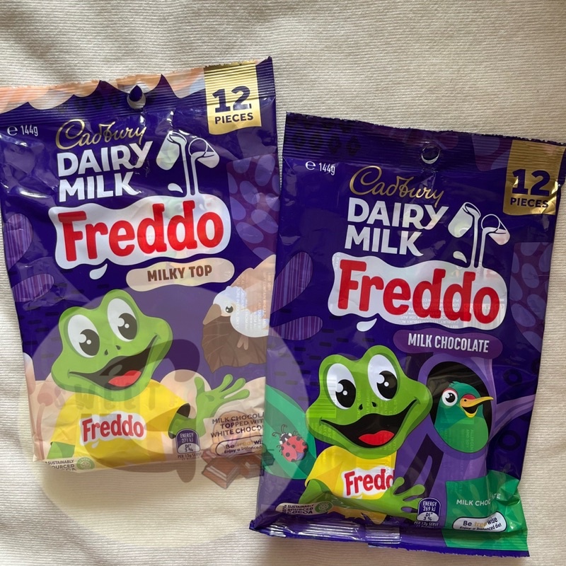 Cadbury Dairy Milk Freddo Milk Chocolate/Milky Top 12 PIECES Shopee