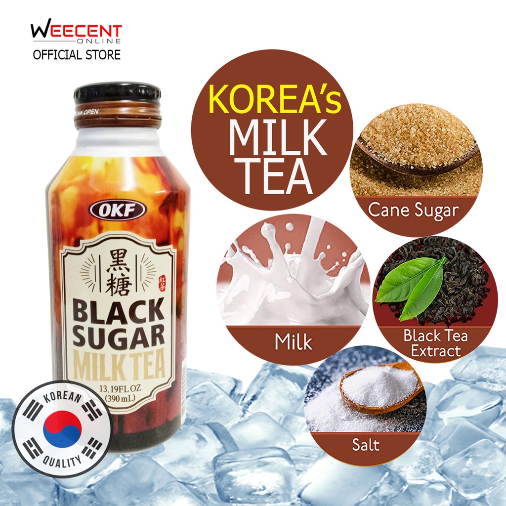 OKF BLACK SUGAR MILK TEA BOBA'S PERFECT PARTNERIMPORTED FROM KOREA