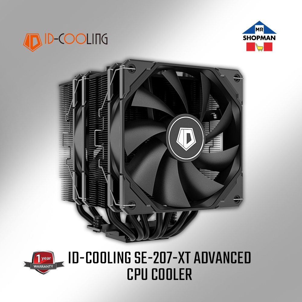 ID Cooling SE 207XT Advance / Slim CPU Fan Cooler SE207XT Idcooling ...