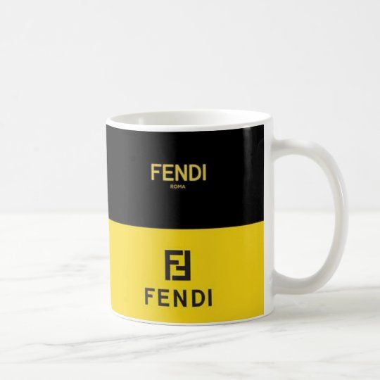 FENDI Cute Ceramic Coffee Mugs 11oz Shopee Philippines