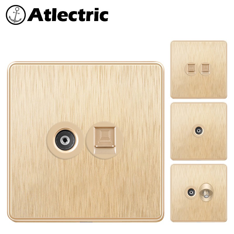 Atlectric RJ45 TV Computer Satellite Television Landline Telephone