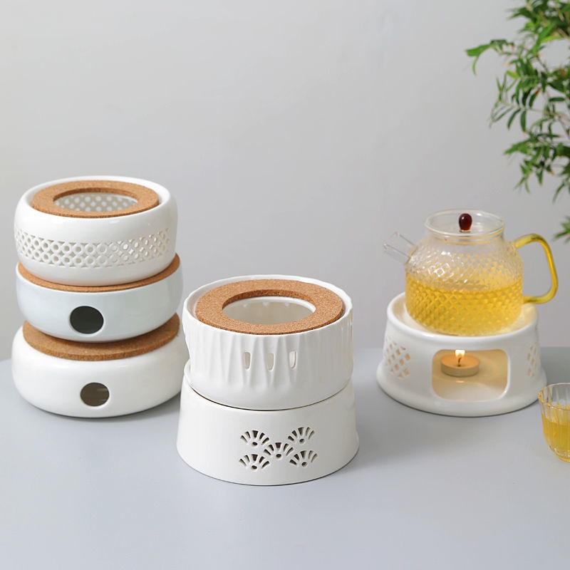 Ceramic Candle Warm Tea Stove Soup Bowl Bottom Stove Warm Vegetable