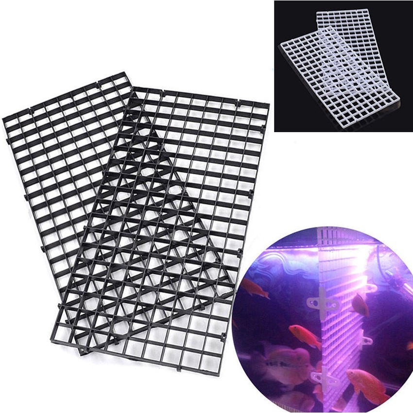 Grid Divider Tray Egg Crate Aquarium Fish Tank Filter Bottom Isolate