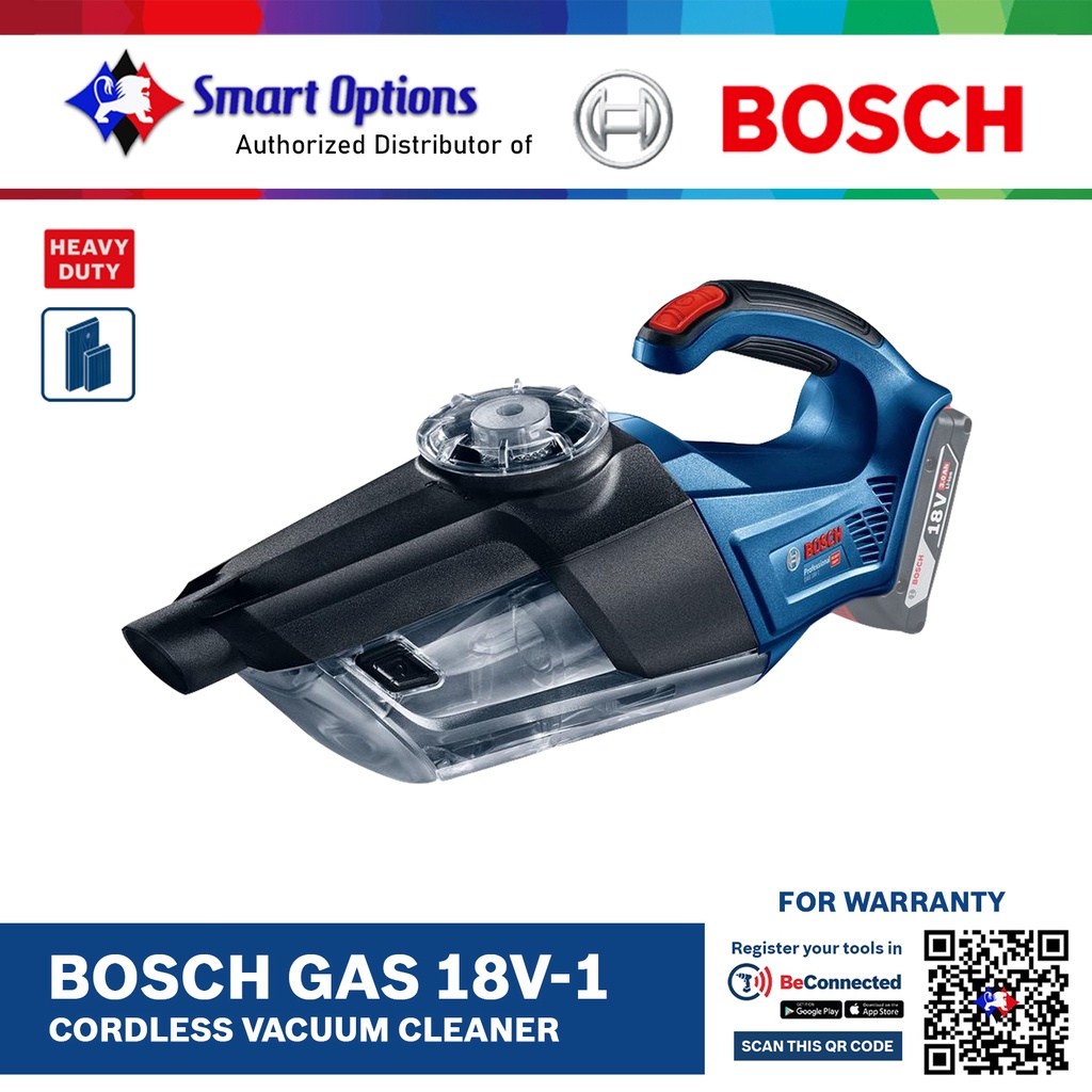 BOSCH GAS 18V1 CORDLESS VACUUM CLEANER (SOLO) Shopee Philippines