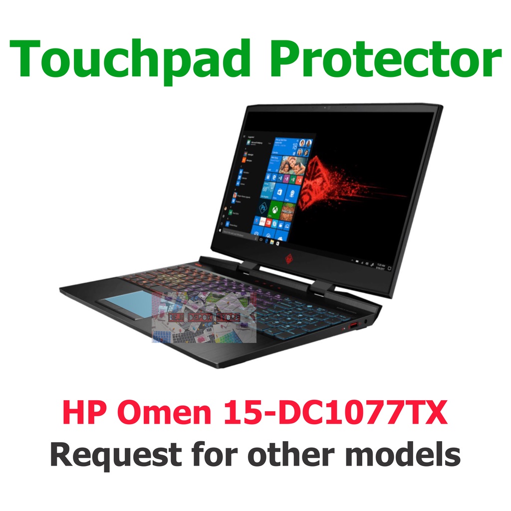 Touchpad Trackpad Protector HP Omen 15DC1077TX Shopee Philippines