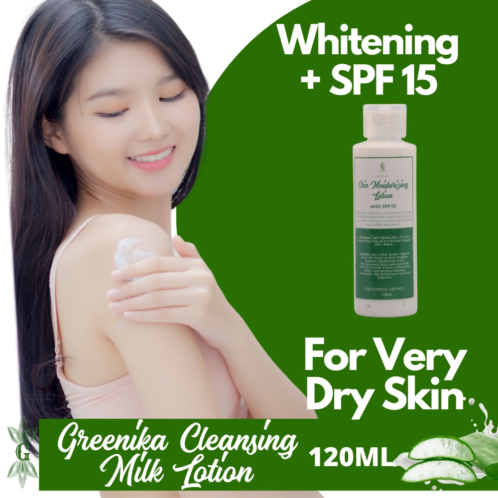 [ CLEANSING MILK LOTION ] Greenika Skin Cleansing Milk Lotion Skin Hydrating Moisturizing Lotion