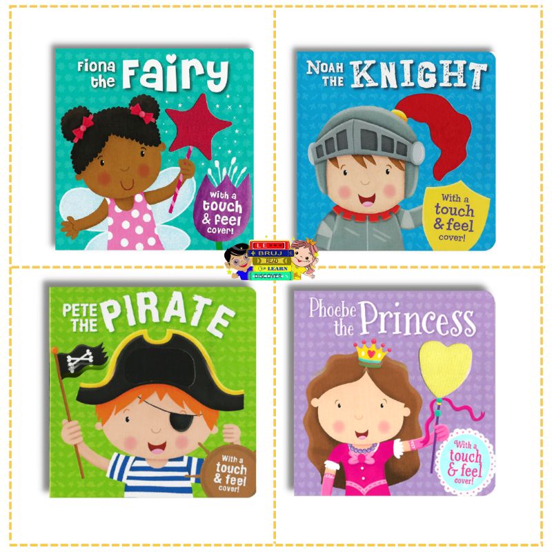 Touch And Feel Cover Fiona Noah Pete Phobe Story Books For Babies 0 12