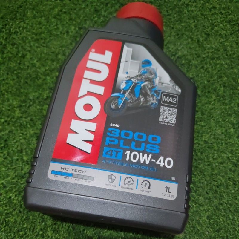 MOTUL 3000 PLUS 4T 10W-40 FOR RUSI MACHO 150| 4-STROKE MOTOR OIL | 1 L ...