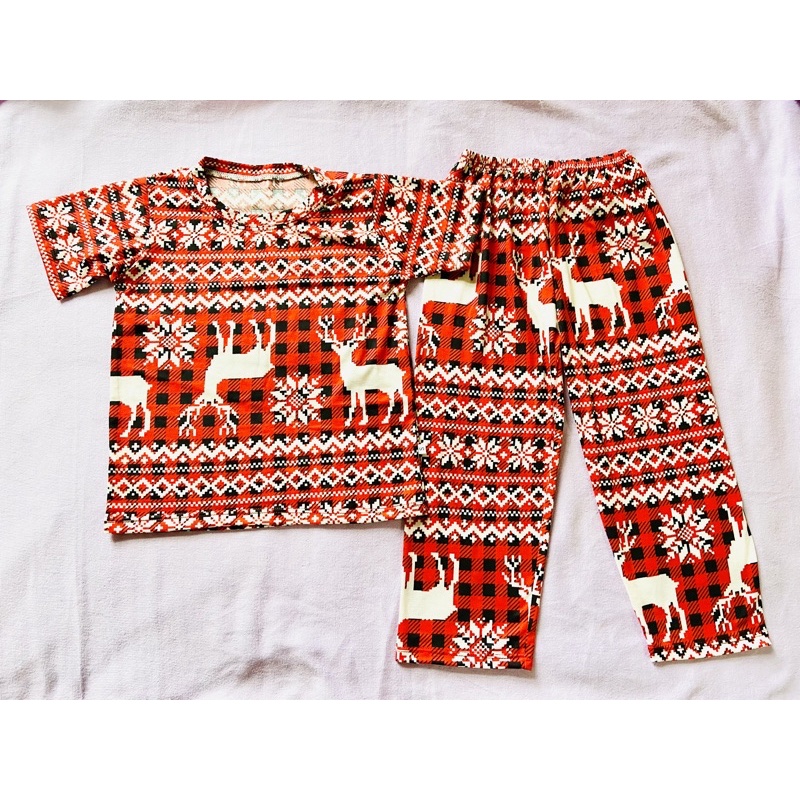 [NEW STOCKS] Good Quality Christmas Pajama Terno (Kids & Adult) [Batch 3] Shopee Philippines