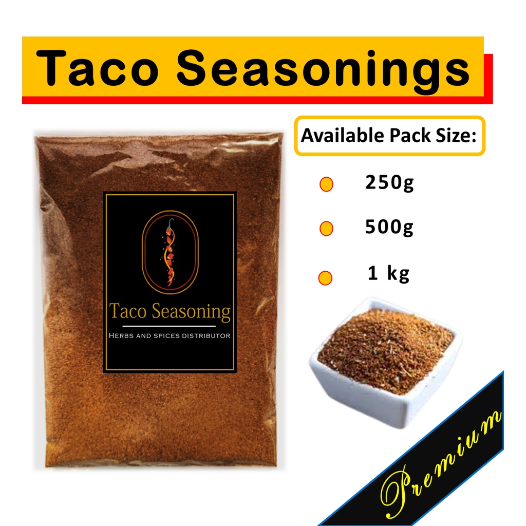 Taco Seasonings in 250g, 500g & 1kg Shopee Philippines