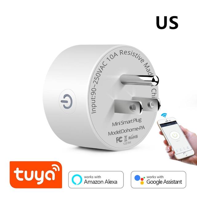 Apple Homekit And Tuya Smart Socket WiFi Electrical Outlets Plug 15A