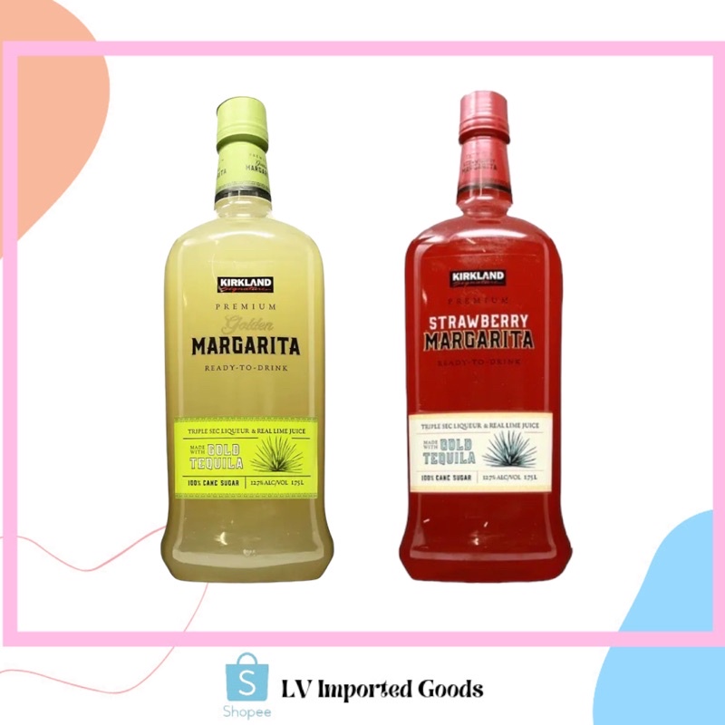 Kirkland Ready to Drink Strawberry Golden Margarita 1.75L Shopee