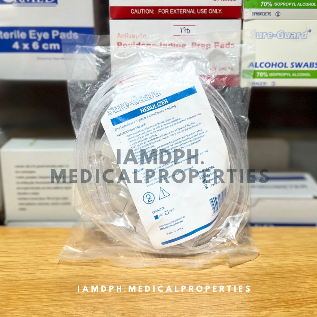 Sure-Guard Transparent Nebulizing Kit | Shopee Philippines