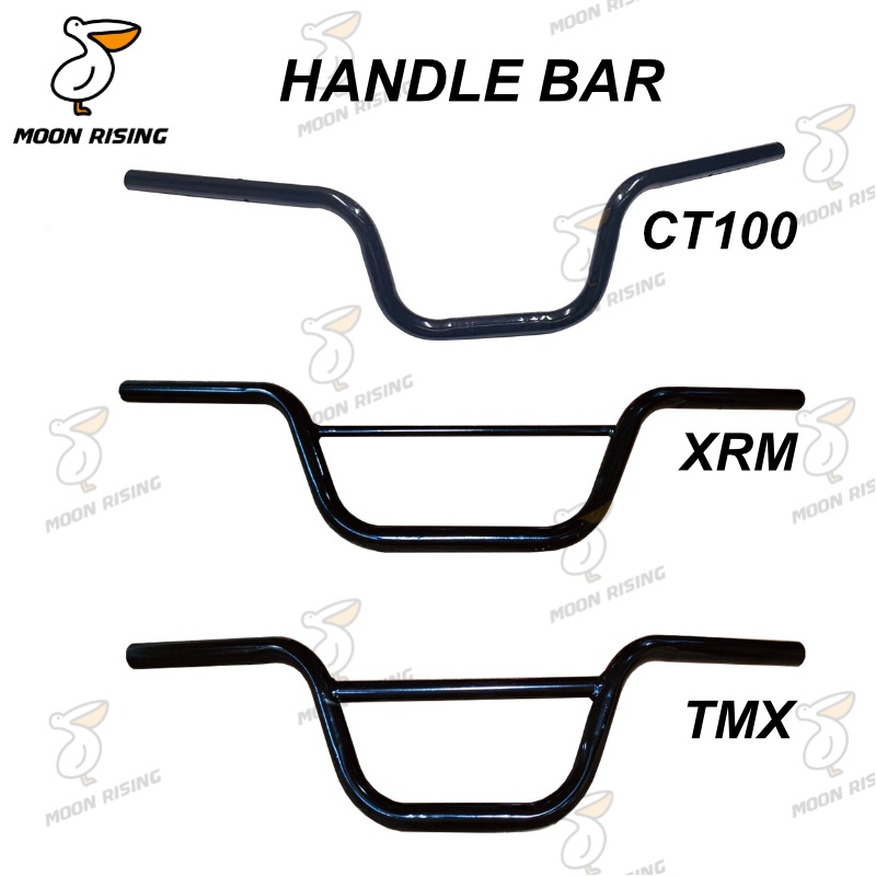 Motorcycle Handle Bar For Xrm/ Tmx/ Ct100 [Moon Rising] Shopee