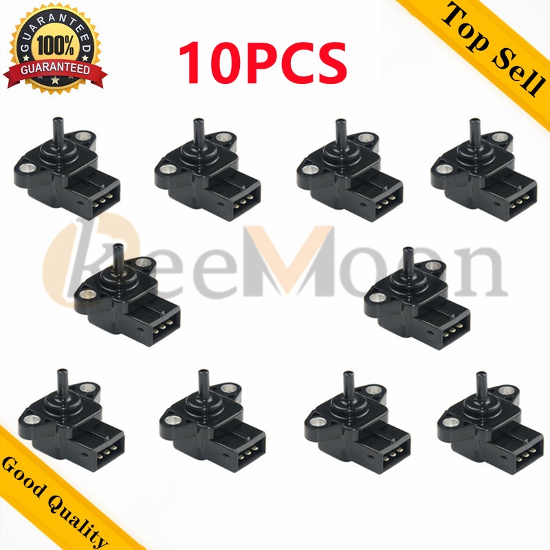 5P 10PCS Air Intake Inlet Manifold Diff Pressure Sensor MR299300 for Mitsubishi Pajero Montero