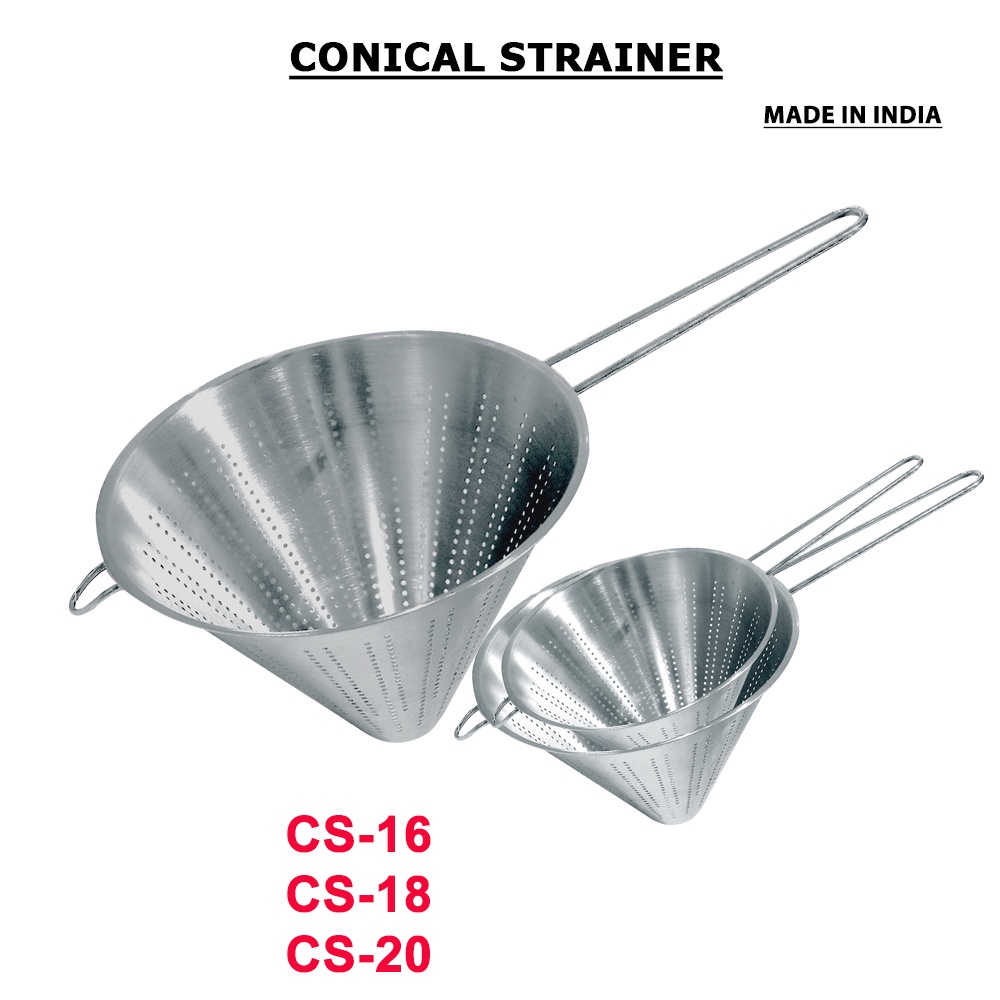 CONICAL STRAINER STAINLESS STEEL PERFORATED CHINOIS CONICAL SHEET