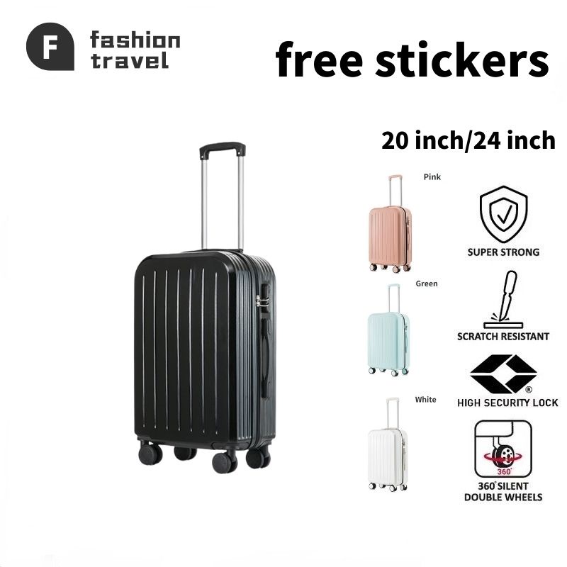 20 24 Inch Trolley Case Suitcase Lightweight ABS PC Carry on Hand