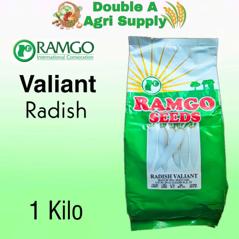 Valiant Radish / Labanos - Ramgo Seeds | Shopee Philippines