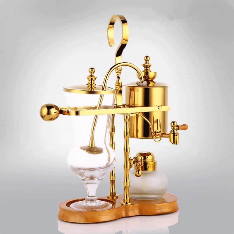 2021 New Design Water Drop Royal Balancing Siphon Coffee Machine/belgium Coffee Maker Syphon