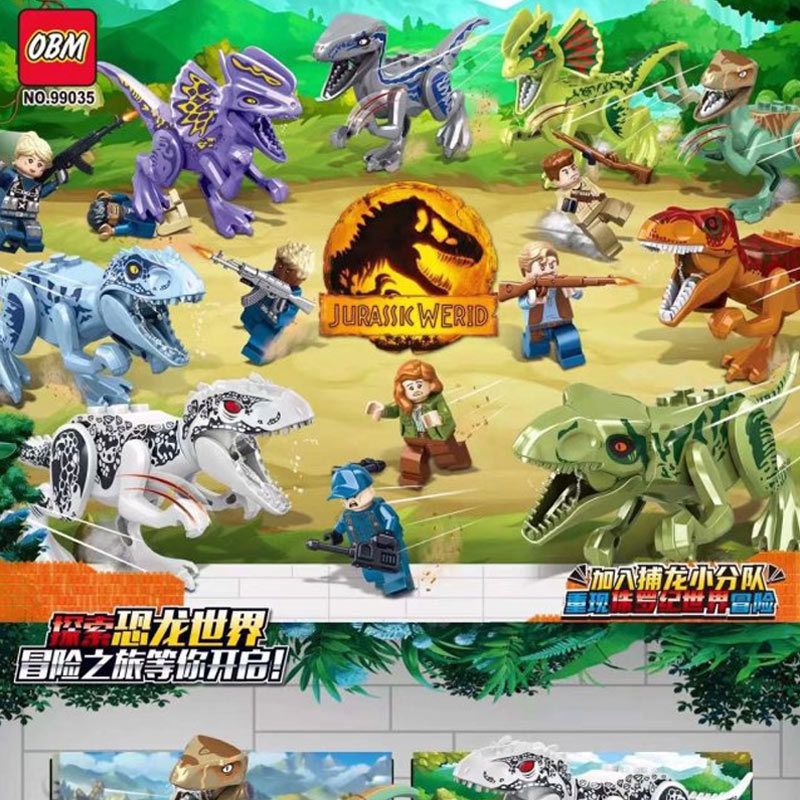 Dinosaur toy dino + person action figure tyrannosaurus indominus rex ...