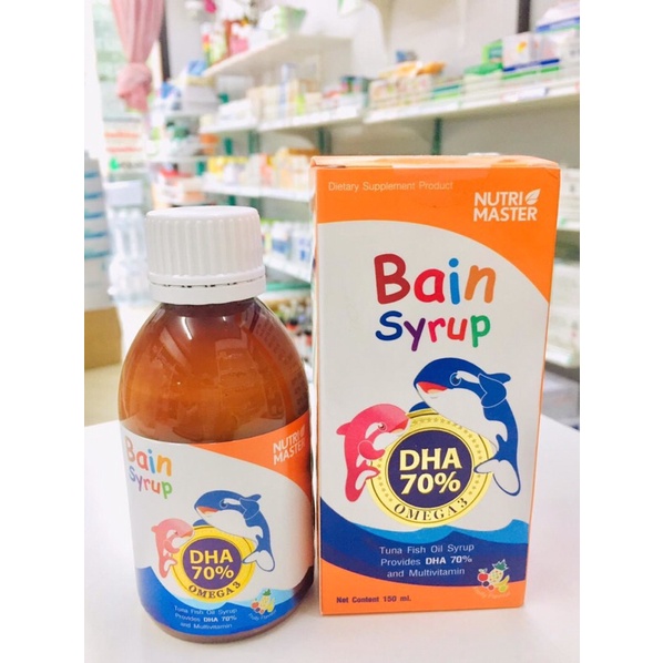 Bain Syrup Ben Fish Oil 150ml (1 Bottle) | Shopee Philippines