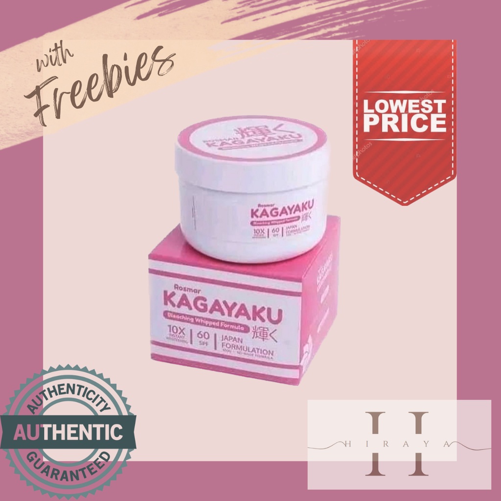 Rosmar Kagayaku Bleaching Whipped Formula 300g scrub Shopee Philippines