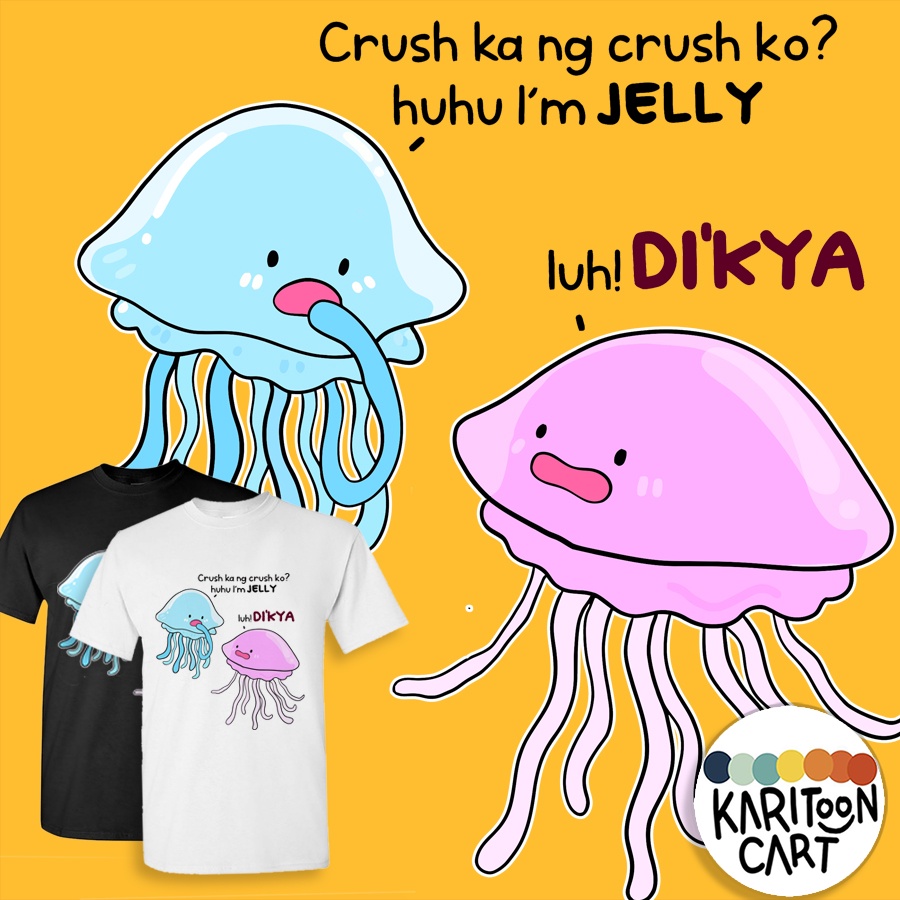Jelly Dikya karitoonshirt By karitoon karitooncart | Shopee Philippines