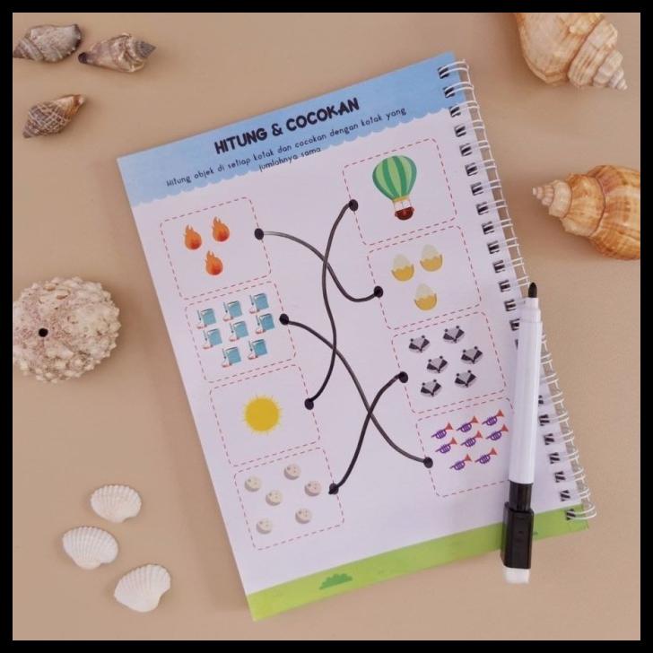 Activity Book Smart Kids Learning Numbers - Children's Educational ...