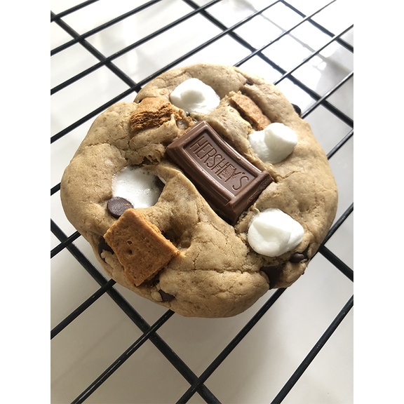 S'mores Cookies (Grahams, Marshmallows, Dark and Milk Chocolate