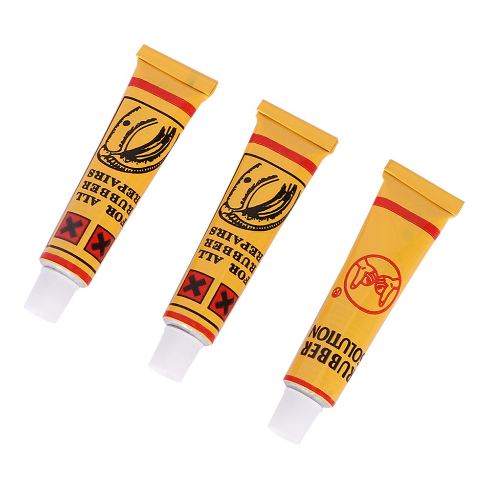 3pcs 10 ML Motorcycle Tire Tube Glue Motorcycle Repair Kit Tool